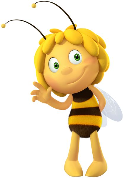 Honey Bee Cartoon, Bee Birthday Cake, Maya The Bee, Bee Images, Bee Pictures, Bee Clipart, Frida Art, Bee Baby Shower Theme, Bee Movie