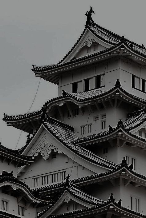 Ancient Japanese Architecture, Old Shanghai Style, Japanese Traditional Architecture, Asian Tigers, Shanghai Style, Modern Disney Princesses, Japan Vibes, Architecture Reference, White Wallpapers