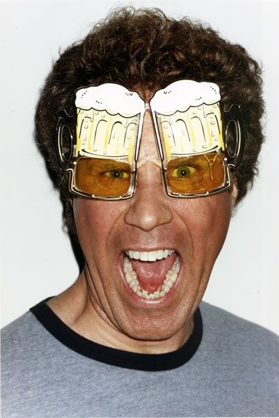 Terry Richardson portrait of Will Ferrell. Will Farell, Will Ferell, Beer Goggles, Glasses Collection, Terry Richardson, Will Ferrell, Famous Faces, Funny People, Square Sunglasses Men