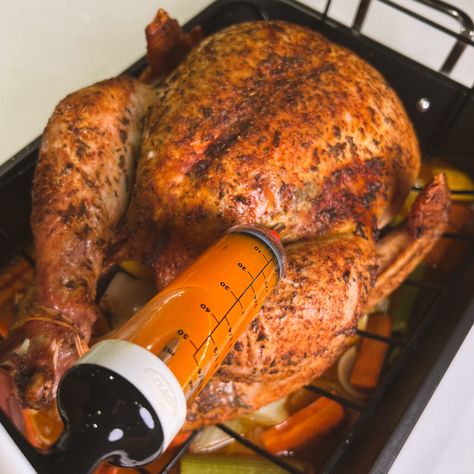 Cajun Butter Turkey Injection, Cajun Butter Turkey, Toni's Recipes, Cajun Turkey Recipe, Butter Turkey, Cajun Turkey, Cajun Butter, Cooking With White Wine, Fresh Turkey