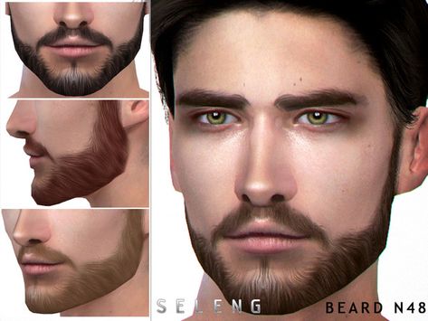 The Sims 4 Pack, Sims 4 Hair Male, Beards And Mustaches, Sims 4 Tsr, Male Sims, The Sims 4 Skin, Die Sims 4, Men's Facial Hair, Mens Facial Hair Styles