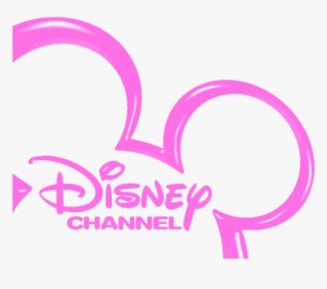 2000s Aesthetic Pink, Disney Channel Logo, Disney Channel Aesthetic, Disney Logo, Channel Logo, Aesthetic Png, Pink Png, Journal Spreads, Miranda Cosgrove