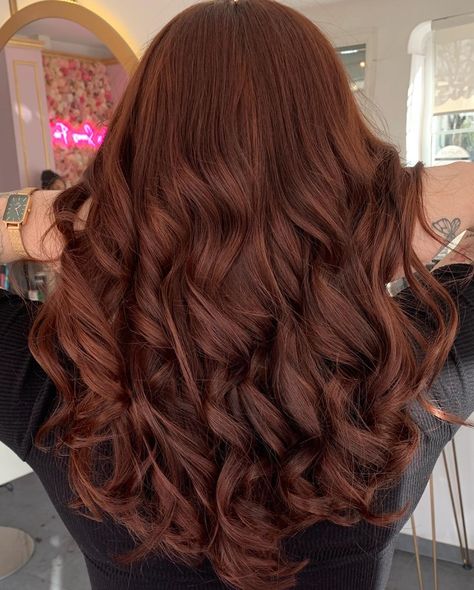 Dark Mahogany Hair, Mahogany Hair Color, Mahogany Hair, Hair Color Mahogany, Brown Hair Inspo, Dark Mahogany, Dark Copper, Blonde Hair Shades, Dark Blonde