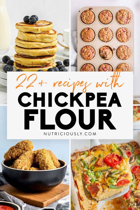 Chickpea Flour Recipes Vegan, Recipes Using Chickpea Flour, Baking With Chickpea Flour, Chickpea Flour Recipes Breakfast, Chickpea Flour Banana Muffins, Make Chickpea Flour, Dairy Free Recipes Healthy, Vegan Bagel, Chickpea Flour Recipes