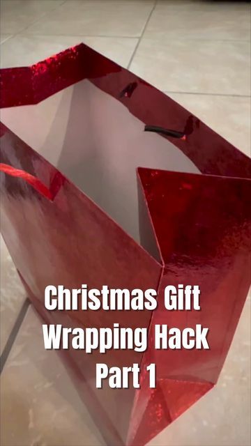 How To Tie Gift Bag Handles, Close A Gift Bag With Handles, How To Close A Gift Bag With Handles, How To Make A Gift Bag, Wrapping Gifts, November 9, Paper Gift Bags, Wrapping Ideas, Christmas Gift Wrapping