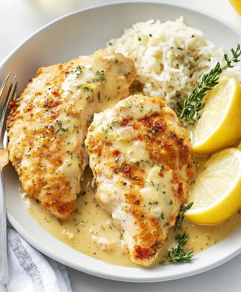 Herb Chicken Recipe - sandyrecipes.com Herb Chicken Breast, Herb Chicken Recipes, Crusted Chicken Breast, Chicken Bake, Herb Chicken, Tender Chicken Breast, Crusted Chicken, Dinner Meals, Chicken Dishes Recipes