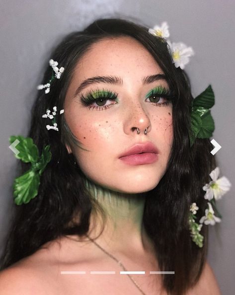 Faerie Makeup, Dark Fairy Makeup, Makeup Verde, Elf Make Up, Practice Makeup, Japanese Beauty Products, Jewelry Japanese, Beauty And Cosmetics, Korean Beauty Products