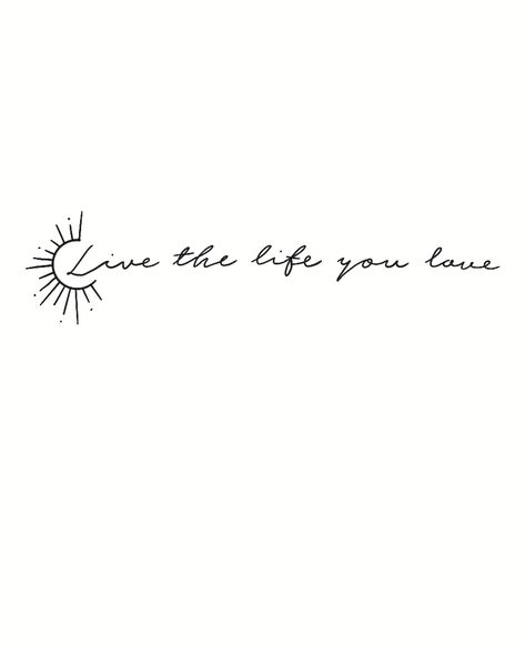 Message Tattoos Inspiration, Text Tatoos Ideas, Unique Meaningful Tattoo Quotes, Enjoy The Journey Tattoo, Text Tattoo Design, Positive Tattoos, Journey Tattoo, Short Quote Tattoos, Tattoo Lettering Styles