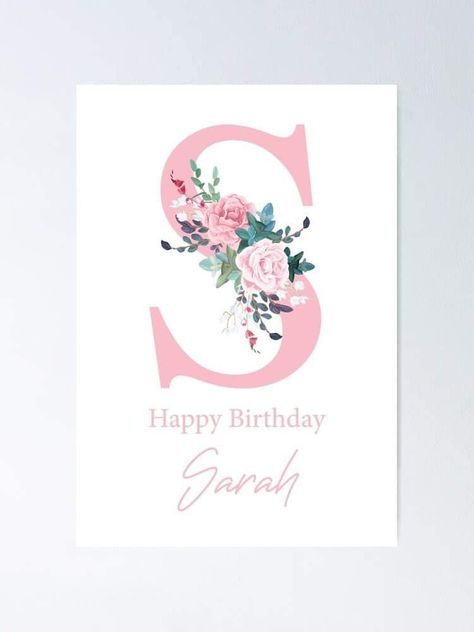 Happy Birthday Sarah, Army Pics, Simple Phone Wallpapers, Birthday Name, Couple Cartoon, Name Art, Birthday Greeting Cards, Phone Wallpaper, Birthday Cards