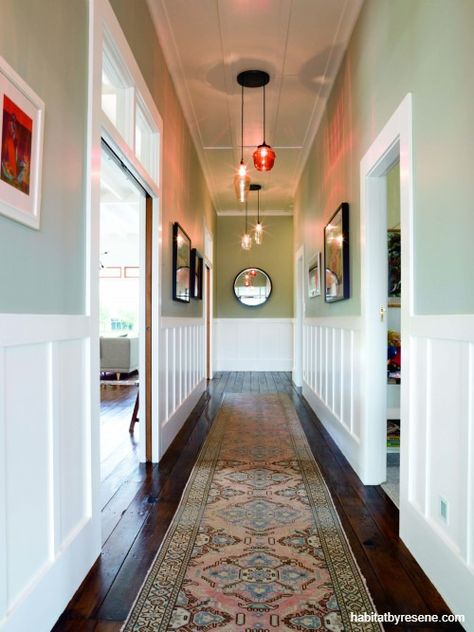 Sage Green Hallway, English Country Homes, Edwardian Hallway, Hall Ways Ideas, Cottage Hallway, Green Hallway Ideas, White Hallway, Victorian Hallway, Hallway Colours