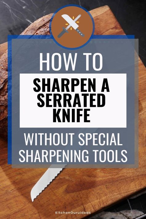 Knife Knowledge, Sharpening Knives, Back House, Serrated Knife, Diy Knife, Knife Skill, Homesteading Skills, Blade Sharpening, 1000 Life Hacks