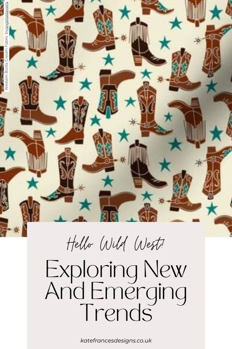 Spoonflower Makers Trend Report: Autumn Winter 2023 — Kate Frances - Surface Pattern Designer & Creative coach Trending Patterns 2024, Whimsical Fabric, Dark Color Palette, Grand Millennial, Autumn Winter 2023, Fall Patterns, Trend Report, Winter Trends, Print Trends