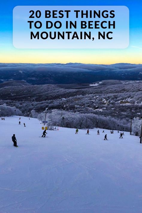 Discover the 20 best things to do in Beech Mountain, NC. Including Beech Mountain Resort, Land of Oz, Buckeye Recreational Center, Sunset Park and more. Beech Mountain Nc Winter, Beech Mountain Nc Things To Do, Beech Mountain Nc, Recreational Center, Sledding Hill, Sugar Mountain, Beech Mountain, Banner Elk, Cool Restaurant