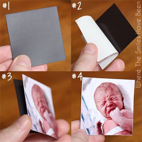 How to Make Photo Magnets: An Easy & Inexpensive DIY! Photo Magnets Diy, Diy Magnets Fridge, Fridge Photo Magnets, How To Make Magnets, Making Magnets, Picture Magnets, Fridge Photos, How To Make Photo, Magnet Photo