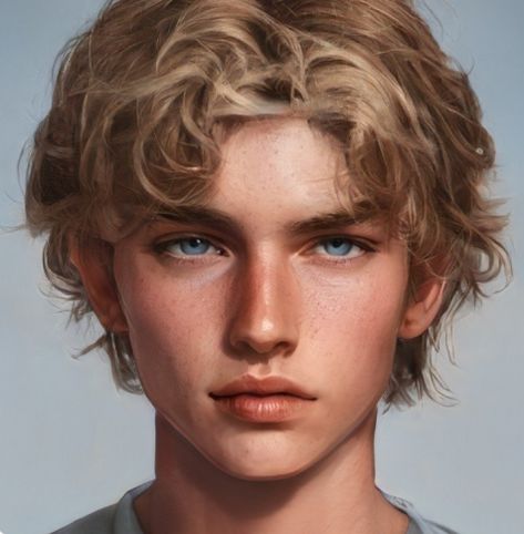 Boy Face, The Best Series Ever, Digital Portrait Art, Arte Fantasy, Tan Skin, Fair Skin, Digital Portrait, Book Inspiration, Character Aesthetic