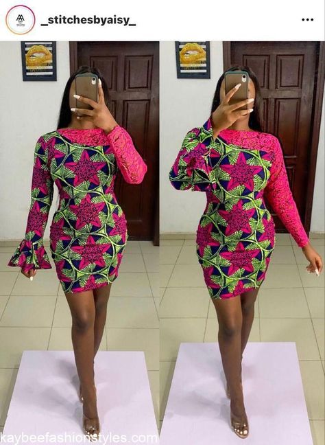 Style By Aisy, Latest Short Ankara Gown Styles, Ankara Short Gown Style 2024, Short Ankara Dresses Classy, Latest Ankara Styles For Ladies, Latest Ankara Short Gown Styles, Latest Ankara Gown Styles, Ankara Styles For Ladies, Latest Ankara Gown