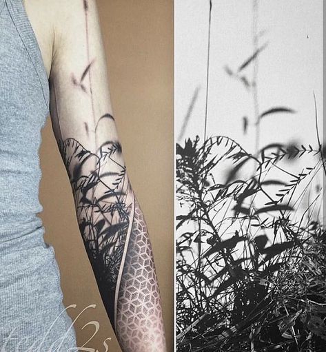 Mangas Tattoo, Floral Tattoo Sleeve, Geniale Tattoos, Tattoo Project, Snake Tattoo, Wild Plants, Nature Tattoos, Tree Tattoo, Line Tattoos