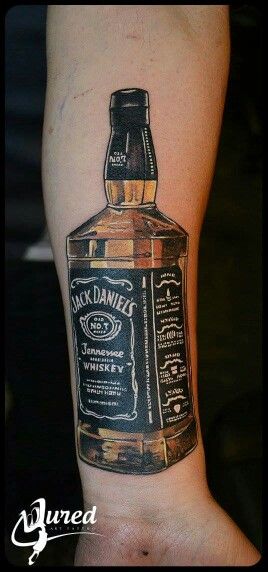 Bottle Girl, The Ink Spots, Jack Daniels Bottle, Bottle Girls, Bottle Tattoo, Whiskey Sour, Girl Tattoo, Jack Daniels Whiskey Bottle, Jack Daniels