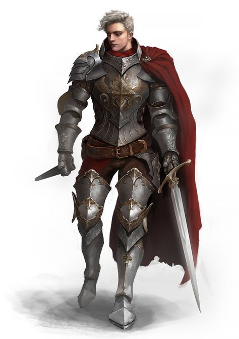 ArtStation - Knight, Seok-Jae Jang Fantasy Angel, Character Design Cartoon, Fantasy Heroes, Heroic Fantasy, 다크 판타지, Knight Art, Knight Armor, Colin O'donoghue, Dungeons And Dragons Characters