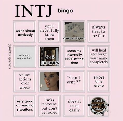 Intj Profile Pictures, Intj Women Characters, Intj Relatable, Intj Female Aesthetic, Intj Bingo, Intj Stereotypes, Intj Women Aesthetic, 16 Personalities Intj, Intj Aesthetic