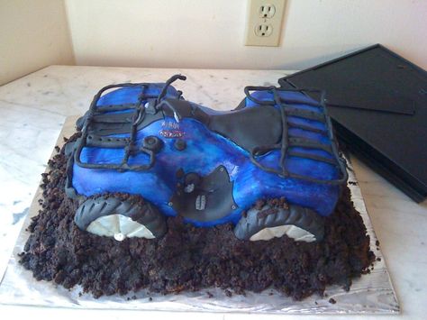 four wheeler cake design | The Groom's 4 Wheeler - Cake Decorating Community - Cakes We Bake Four Wheeler Cake, 4 Wheeler Cake, Levi Birthday, Roses Wedding Cake, Bike Cakes, Four Wheeler, Groom Cake, Wilton Cakes, Birthday Stuff