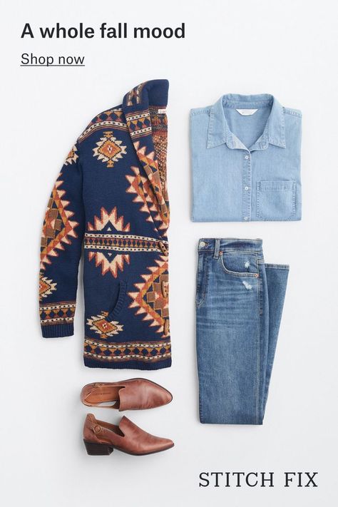 Get your cardigan outfit aesthetic. Cardigan Outfit Aesthetic, Stitch Fix Women, Cardigan Outfit, Cozy Fall Outfits, Oh Snap, Stitch Fix Outfits, Bold Accessories, Go Getter, Cardigan Outfits