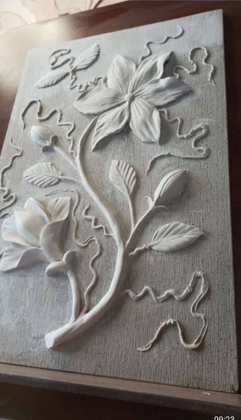 Texture Painting Techniques, Paper Clay Art, Drywall Art, Mural Art Design, Plaster Wall Art, Diy Canvas Wall Art, Clay Wall Art, Diy Wall Art Decor, Art And Craft Videos