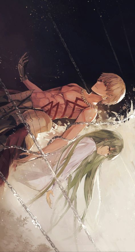 Gilgamesh Fate Wallpapers, Fate Wallpaper Iphone, Gilgamesh Wallpaper, Fate Babylonia, Enkidu Gilgamesh, Gilgamesh X Enkidu, Fate Wallpaper, Gilgamesh And Enkidu, Type Moon Anime