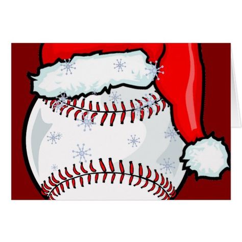 Card - Baseball Christmas Hey Batter Batter, Baseball Accessories, Baseball Christmas, Baseball Crafts, Softball Life, Angels Baseball, Baseball Theme, Cardinals Baseball, Baseball Season