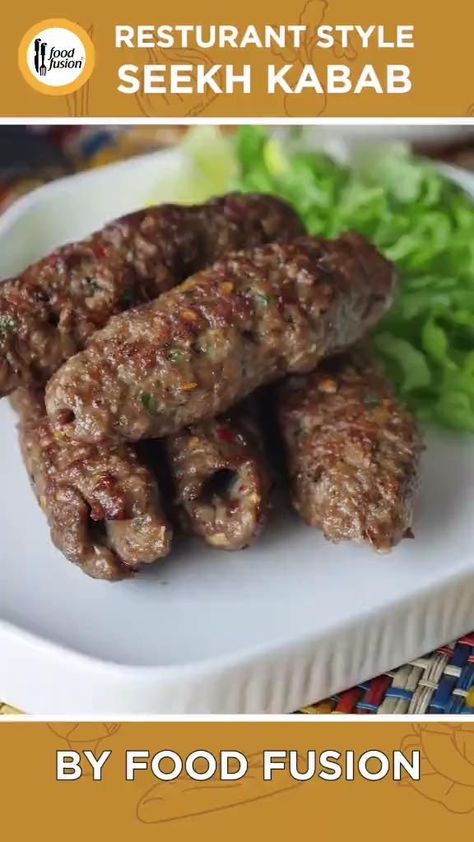 Meat Kabab Recipe, Mutton Sheek Kabab Recipe, Soyabean Kabab Recipe, Beef Shami Kabab Recipe, Mutton Shami Kabab Recipe, Mutton Seekh Kebab Recipe, Mutton Kebab Recipes, Dry Mutton Recipes, Shami Kabab Recipe Beef