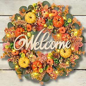 Outdoor Fall Wreaths, Citrus Wreath, Autumn Elements, Fall Wreaths For Front Door, Door Outside, Farmhouse Decorations, Window Table, Fall Designs, Mesh Wreath Diy