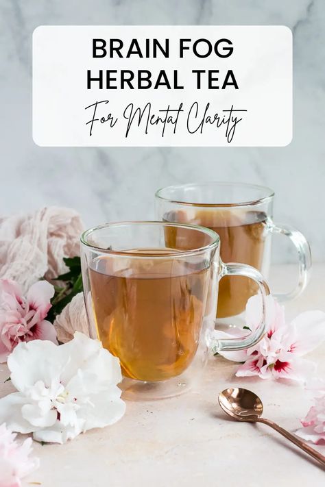 Herbal Tea Recipes Homemade, Healing Tea Recipes, Healthy Teas Recipes, Tea Blends Recipes, Herbal Tea Garden, Tea Remedies, Herbal Remedies Recipes, Medicinal Tea, Healing Tea