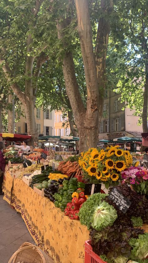 Nice France Market, South France Food, South Of France Food, Market Place Aesthetic, Toulouse France Aesthetic, Nice France Summer, Nice France Aesthetic, Provence Aesthetic, Summer South Of France