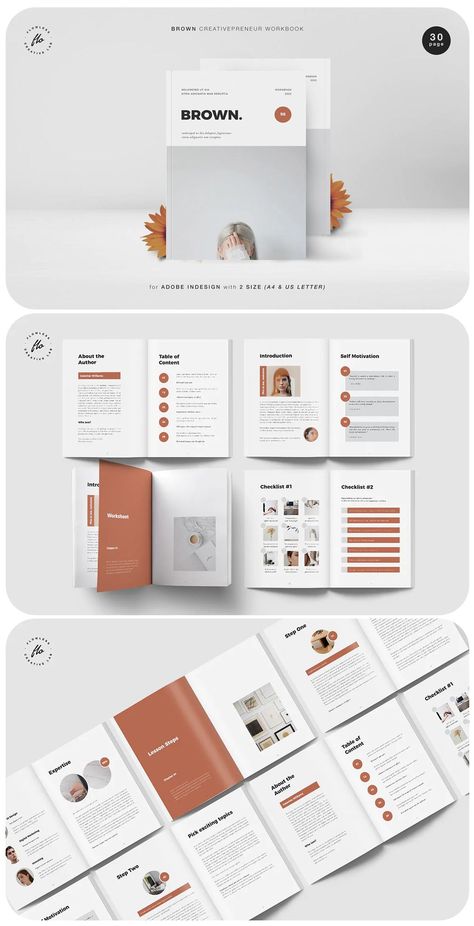 Free Indesign Templates, Workbook Template Design, Team Reflection, Workbook Design Layout, Booklet Inspiration, Book Page Layout, Worksheet Design, Booklet Design Layout, Workbook Layout