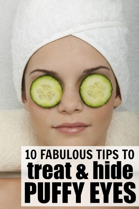 5 tutorials to teach you how to treat and hide puffy eyes Hide Under Eye Bags, Dry Eyes Causes, Cream Salad, Salad Appetizer, Allergy Season, Under Eye Circles, Swollen Eyes, Eyes Problems, Eye Circles