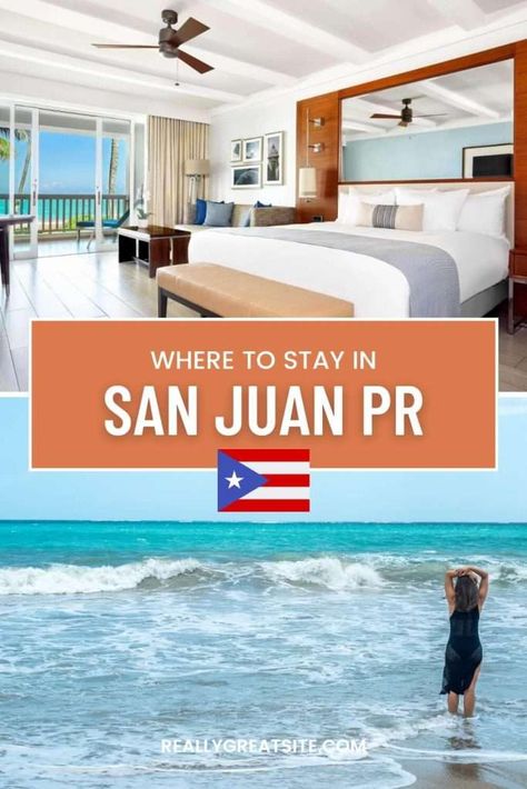 Visiting San Juan Puerto Rico? This post helps you understand where to stay in San Juan based on your budget, vacation goals, and timeline. San Juan Hotels, Dipping Pool, Iceland Travel Guide, Mexico Travel Guides, Budget Vacation, Vacation Goals, Hotel Amenities, Ocean Park, Family Hotel