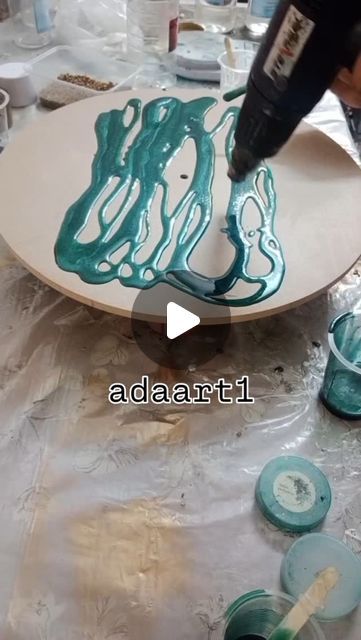 ada on Instagram: "Process video of resin wall clock 

Inbox for details and customization 
Delivery available across Pakistan 

#resin #resinartkingdom #foryou  #foryoupage #Homedecore #trending #handmade #resinclocks #processvideo #adaart1 

Learn each and every bit of resin art through our workshop 
adaart1" Resin Clock Diy, Resin Clock Ideas, Resin Art Wall Clock, Resin Art Clock, Clock Resin, Resin Wall Clock, Resin Clock, Handmade Wall Clocks, Diy Clock