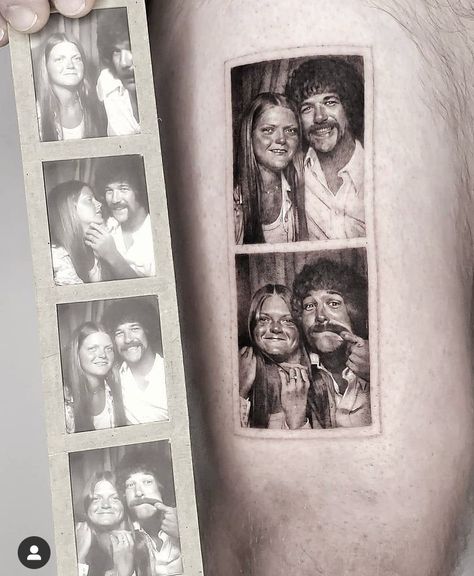 Polaroid Tattoo, Tattoo Family, Parents Love, Chest Tattoo Men, Family Tattoos, Chest Tattoo, First Tattoo, Instagram Accounts, Old Photos