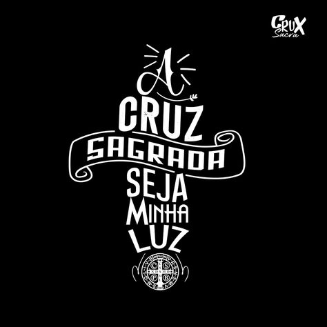 Crux sacra sit mihi lux Non draco sit mihi dux Vade retro Satana Nunquam suade mihi vana Sunt mala quae libas Ipse venena bibas … A Cruz sagrada seja a minha Luz. Não seja o Dragão meu guia. Retira-te Satanás! Nunca me aconselhes coisas vãs. É mal o que tu me ofereces. Bebe tu mesmo do teu veneno! São Bento, rogai pós nos! #saobento #sãobento Tumblr Wallpaper, Catholic Art, Canva Design, Drawing Clothes, Reading Journal, Old School Tattoo, Abba, Sacramento, Web Design