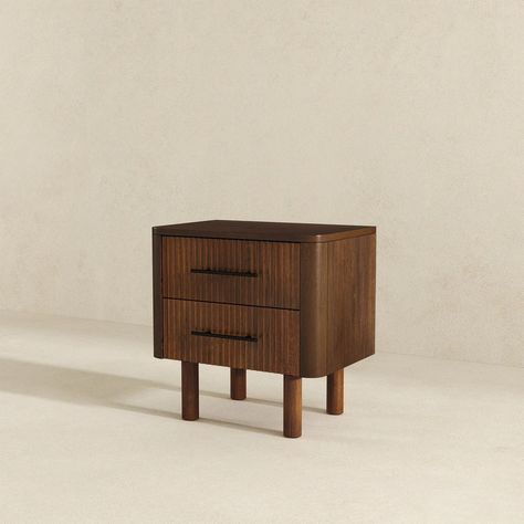 Complete your bedroom with the stylish Logan Mid Century Modern Walnut Nightstand! 🌙✨ Featuring two spacious drawers, this bedside table blends classic design with practical functionality, making it a must-have for any modern home. #InteriorDesign #HomeDecor #BedroomGoals #FurnitureDesign #MidCenturyModern #HomeInspiration #WalnutFurniture #StorageSolutions #LuxuryLiving #HomeStyle #TrendingFurniture #DecorGoals #USAHomeDecor #DesignInspo Walnut Nightstand Bedroom, Bed Side Tables, Walnut Bedroom, Walnut Nightstand, Walnut Furniture, 2 Drawer Nightstand, Side Table With Storage, Kids Bedroom Sets, Brown Living Room