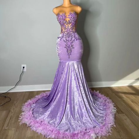 Luulla - Shopping Cart Light Purple Prom Dress Black Women, Reception Dress Feathers, Lavender Prom Dresses Black Women, Light Purple Prom Dress Lavender, Purple And Gold Prom Dress, Lavender Purple Prom Dress, Prom Dresses Light Purple, Purple Prom Dresses Black Women, Lavendar Prom Dress