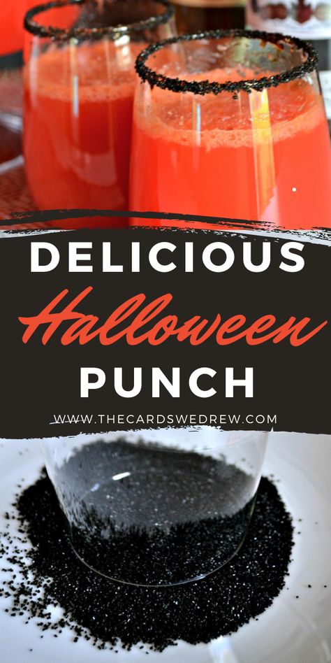 Punch For Adults, Easy Halloween Punch, Spooky Punch, Halloween Party Punch, Halloween Alcohol, Halloween Punch Recipes, Halloween Party Drinks, Halloween Drinks Alcohol, Halloween Punch