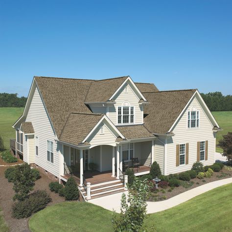 Weathered Wood Shingles On White House, Shakewood Shingles, Timberline Shakewood Shingles, Weatherwood Roof Shingles, Weatherwood Shingles, House Shingles, Gaf Shingles, Certainteed Shingles Driftwood, Driftwood Shingles