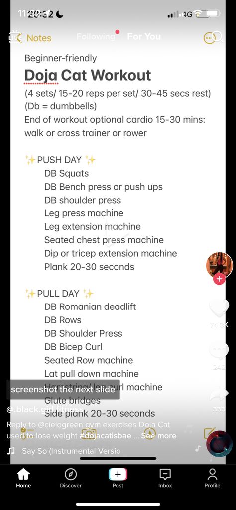 Cat Woman Workout Routine, Doha Cat Workout, How To Get A Body Like Doja Cat, Doja Cat Workout, Doja Cat Body Workout, Doja Cat Workout Routine, Chun Li Workout Routine, Cat Woman Workout, Megan Thee Stallion Workout Routine