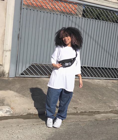 90s Vibes Aesthetic Outfits, Baggy Fits Black Women, Hip Hop Summer Outfits, 90s Street Style Hip Hop, 90s Fashion Baggy, Baggy Summer Outfits, Yk2 Outfits, Dance Class Outfit, 90s Street Style