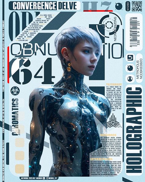 Futurism Poster Design, Futuristic Magazine Cover, Futuristic Poster Design Inspiration, Graphic Design Futuristic, Scenography Sketch, Sci Fi Graphic Design, Futurism Graphic Design, Futuristic Design Graphic, Futuristic Magazine