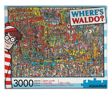 Where Is Waldo, Where's Waldo, Wheres Wally, Wheres Waldo, 500 Piece Puzzles, Puzzle Box, Novelty Items, World Traveler, Game Night