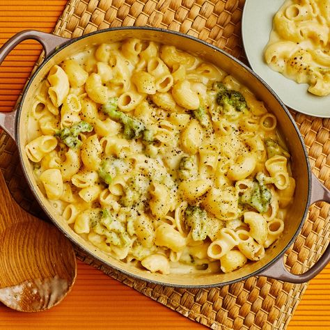 One-Pot Broccoli Mac and Cheese Recipe | Epicurious Broccoli Mac And Cheese Recipe, Broccoli Mac And Cheese, Mac And Cheese Recipe, Mac N Cheese Recipe, Cheese Recipe, Pasta Shapes, Most Popular Recipes, Easy Weeknight Meals, Popular Recipes