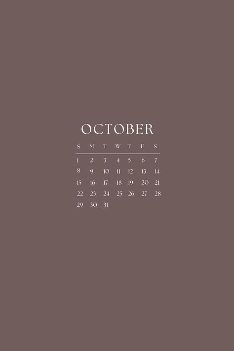 October Aesthetic Month, October 2023 Calendar Wallpaper, October Calendar 2023, October 2023 Calendar, Motivation Study Aesthetic, 2023 Monthly Calendar, Tan Aesthetic, Calendar October, Background Study