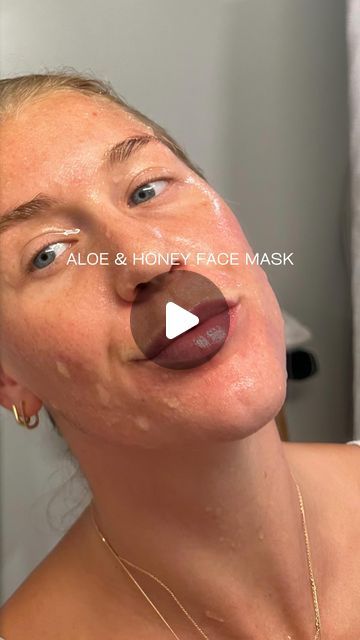 Kolbi Roper on Instagram: "What you put on your body is just as important as what you put in your body. ✨READ THAT AGAIN✨
.
🌱Making an aloe vera & honey face mask at home is one of my favourite natural skincare remedies. Aloe vera is known for its soothing and moisturizing properties, while honey has antibacterial and antioxidant properties. When combined, these two ingredients can help hydrate, nourish, and rejuvenate the skin.

🌱Ingredients
- 2 tablespoons of aloe vera
- 2 tablespoon of raw honey

🌱Instructions:
1. In a small bowl, mix together the aloe vera gel and honey until well combined
2. Cleanse your face with a gentle cleanser and pat dry
3. Apply the mask evenly to your face
4. Leave the mask on for 15-20 minutes
5. Rinse off the mask with warm water 
6. Follow with your favo Honey And Aloe Vera Face Masks, Face Mask At Home, Mask At Home, Skincare Remedies, Honey Face Mask, Natural Skin Care Remedies, Honey Face, Skin Ingredients, Gentle Cleanser